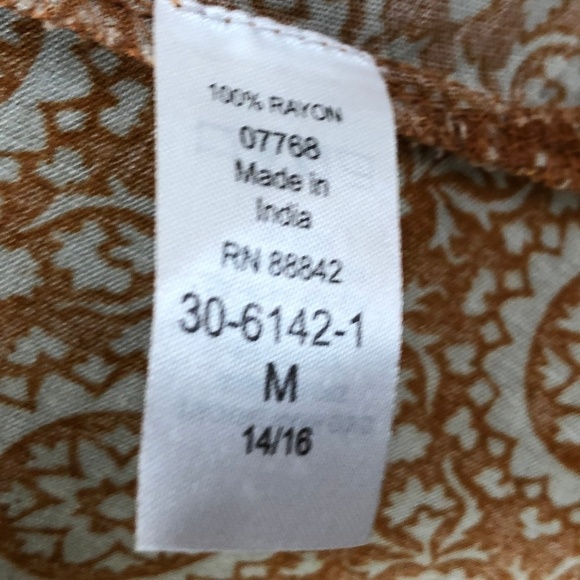 Woman Within Tunic Kimono Cardigan Size M 14/16 - Picture 8 of 8